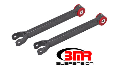 BMR 08-17 Challenger Non-Adj. Lower Trailing Arms (Polyurethane) - Black Hammertone BMR Suspension Suspension Arms & Components  AXOPROS
