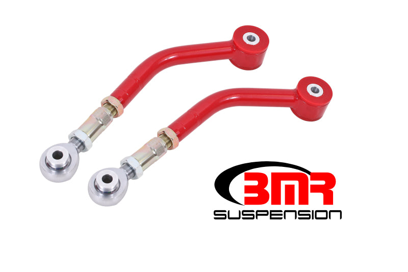 BMR 08-17 Challenger Upper Control Arms On-Car Adj. Rod Ends (Polyurethane) - Red BMR Suspension Control Arms  AXOPROS