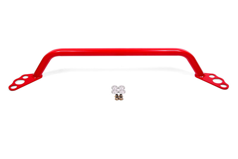 BMR 08-18 Dodge Challenger Rear Strut Tower Brace - Red BMR Suspension Strut Bars  AXOPROS