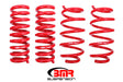 BMR 08-19 Dodge Challenger Lowering Springs 1.25in Drop - Set of 4 - Red BMR Suspension Lowering Springs  AXOPROS