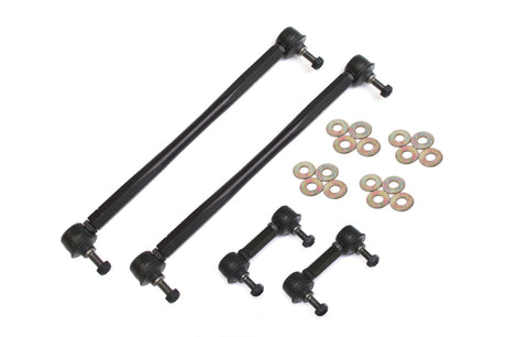 BMR 10-11 5th Gen Camaro Front and Rear Sway Bar End Link Kit - Black BMR Suspension Suspension Arms & Components  AXOPROS