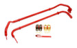 BMR 10-11 5th Gen Camaro Front & Rear Sway Bar Kit w/ Bushings - Red BMR Suspension Sway Bars  AXOPROS