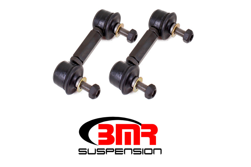 BMR 10-11 5th Gen Camaro Rear Sway Bar End Link Kit - Black BMR Suspension Suspension Arms & Components  AXOPROS