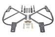 BMR 10-15 5th Gen Camaro Bolt-On Subframe Connectors - Black Hammertone BMR Suspension Chassis Bracing  AXOPROS