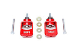 BMR 10-15 5th Gen Camaro Motor Mount Kit (Polyurethane) - Red (Spacers Not Included) BMR Suspension Engine Mounts  AXOPROS
