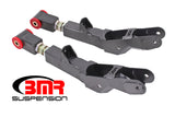 BMR 10-15 5th Gen Camaro Rear Lower Control Arms On-Car Adj. (Polyurethane) - Black Hammertone BMR Suspension Control Arms  AXOPROS