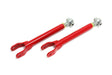 BMR 10-15 5th Gen Camaro Trailing Arms Rear w/ Single Adj. Rod Ends - Red BMR Suspension Suspension Arms & Components  AXOPROS