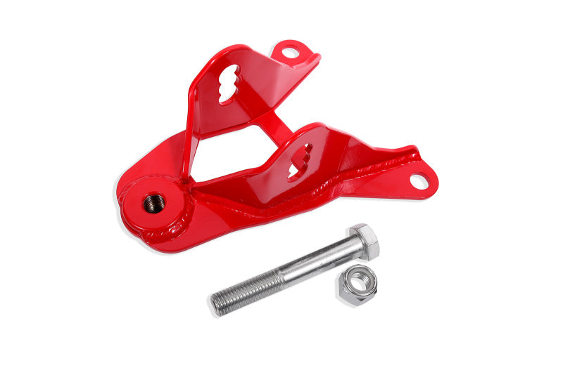 BMR 11-14 S197 Mustang Upper Control Arm Mount - Red BMR Suspension Suspension Arms & Components  AXOPROS