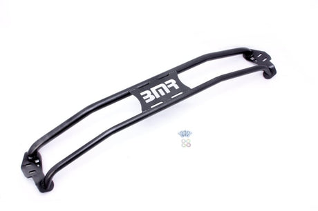 BMR 11-15 5th Gen Camaro Front 2-Point Strut Tower Brace - Black Hammertone BMR Suspension Strut Bars  AXOPROS
