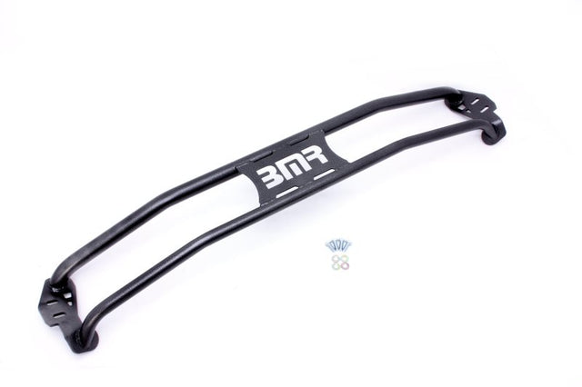 BMR 11-15 5th Gen Camaro Front 2-Point Strut Tower Brace - Black Hammertone BMR Suspension Strut Bars  AXOPROS