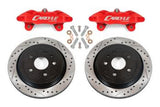 BMR 14-19 Chevrolet Corvette Brake Kit For 15in Conversion Drilled And Slotted Rotors/Red Calipers BMR Suspension Brake Master Cylinder  AXOPROS