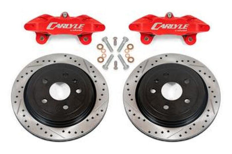 BMR 14-19 Chevrolet Corvette Brake Kit For 15in Conversion Drilled And Slotted Rotors/Red Calipers BMR Suspension Brake Master Cylinder  AXOPROS