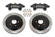 BMR 14-19 Chevrolet Corvette C7 Brake Kit For 15in Conversion Drilled & Slotted Rotors Black Caliper BMR Suspension Brake Kits - Performance D&S  AXOPROS