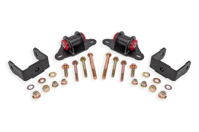 BMR 14-19 Chevrolet Corvette C7 Polyurethane Transmission/Differential Mount - Black Hammertone BMR Suspension Differential Bushings  AXOPROS