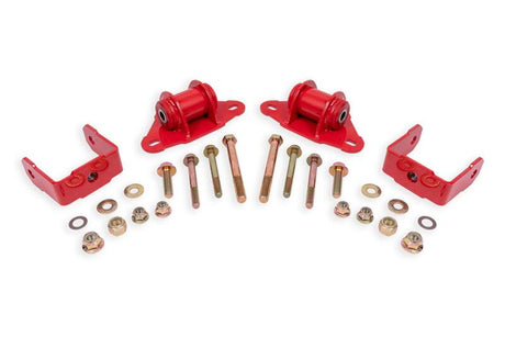 BMR 14-19 Chevrolet Corvette Polyurethane Transmission/Differential Mount - Red BMR Suspension Differential Bushings  AXOPROS