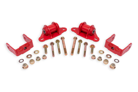 BMR 14-19 Chevrolet Corvette Polyurethane Transmission/Differential Mount - Red BMR Suspension Differential Bushings  AXOPROS