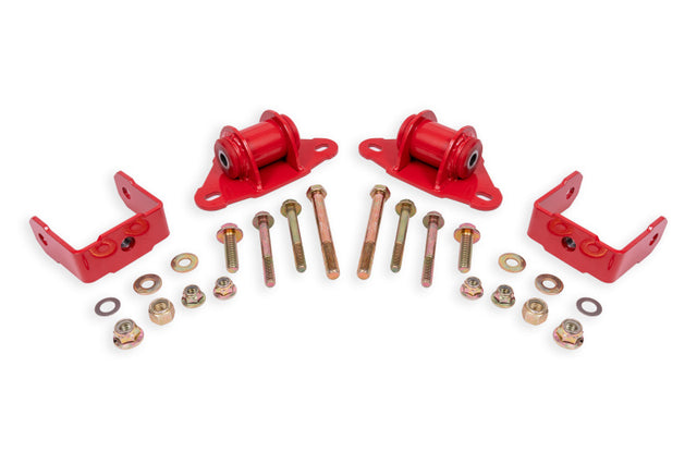 BMR 14-19 Chevrolet Corvette Polyurethane Transmission/Differential Mount - Red BMR Suspension Differential Bushings  AXOPROS