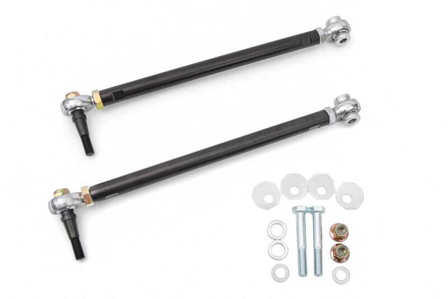 BMR 14-19 Chevrolet Corvette Toe Rods For 15in Conversion Kit - Black Anodized BMR Suspension Suspension Arms & Components  AXOPROS