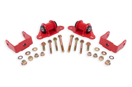 BMR 14-19 Chevrolet Corvette Transmission/Differential Mount - Red BMR Suspension Differential Bushings  AXOPROS