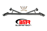 BMR 15-17 S550 Mustang Front 4-Point Subframe Chassis Brace - Black Hammertone BMR Suspension Chassis Bracing  AXOPROS