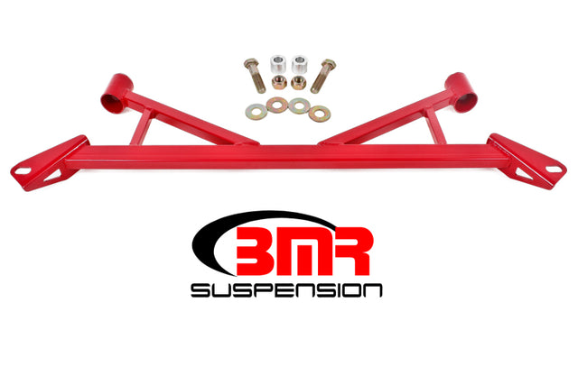 BMR 15-17 S550 Mustang Front 4-Point Subframe Chassis Brace - Red BMR Suspension Chassis Bracing  AXOPROS