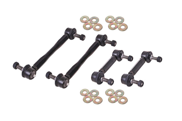 BMR 15-17 S550 Mustang Front and Rear Sway Bar End Link Kit - Black BMR Suspension Suspension Arms & Components  AXOPROS