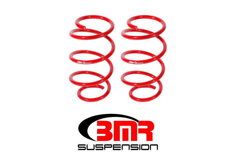 BMR 15-17 S550 Mustang Front Drag Version Lowering Springs - Red BMR Suspension Lowering Springs  AXOPROS