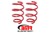 BMR 15-17 S550 Mustang Front Handling Version Lowering Springs - Red BMR Suspension Lowering Springs  AXOPROS