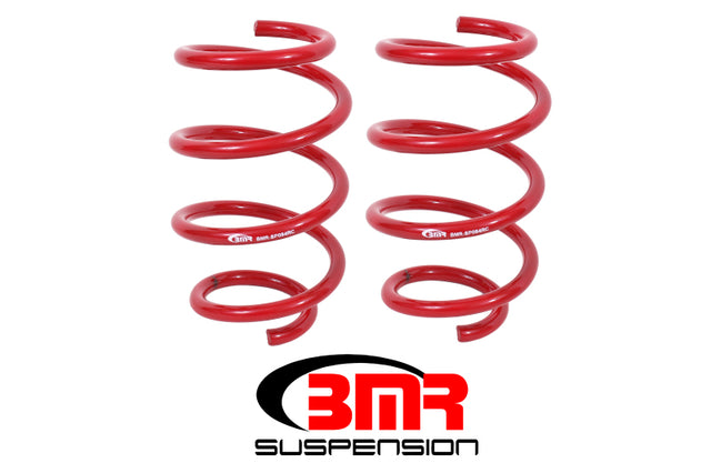BMR 15-17 S550 Mustang Front Handling Version Lowering Springs - Red BMR Suspension Lowering Springs  AXOPROS