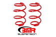 BMR 15-17 S550 Mustang Front Performance Version Lowering Springs - Red BMR Suspension Lowering Springs  AXOPROS