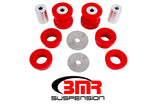 BMR 15-17 S550 Mustang Rear Cradle Bushing Kit (Polyurethane) - Red BMR Suspension Differential Bushings  AXOPROS