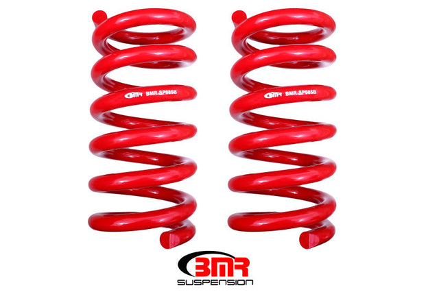 BMR 15-17 S550 Mustang Rear Handling Version Lowering Springs - Red BMR Suspension Lowering Springs  AXOPROS