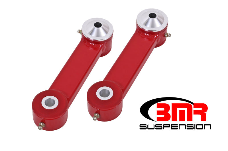 BMR 15-17 S550 Mustang Rear Lower Control Arms Vertical Link (Polyurethane) - Red BMR Suspension Suspension Arms & Components  AXOPROS