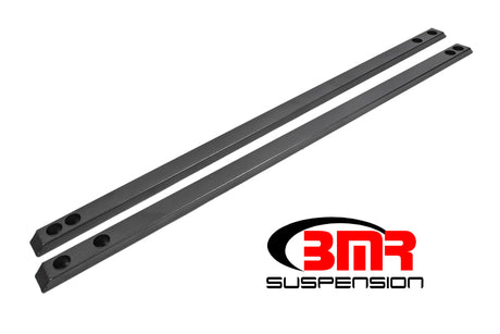 BMR 15-17 S550 Mustang Super Low Profile Chassis Jacking Rails - Black Hammertone BMR Suspension Chassis Bracing  AXOPROS