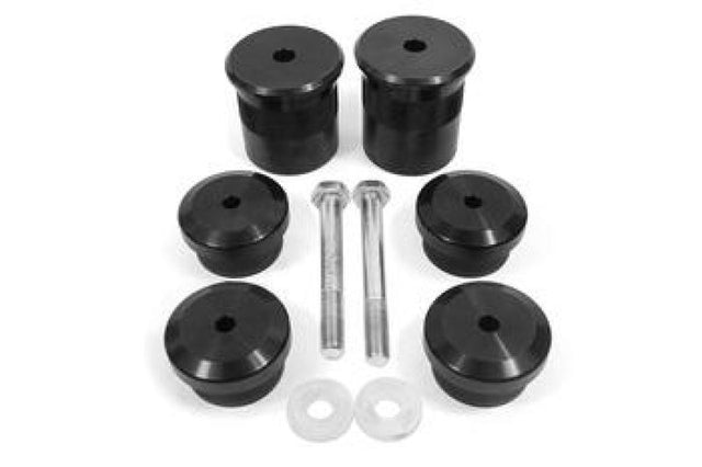 BMR 15-18 Dodge Challenger Aluminum Differential Mount Housing Bushing Kit - Black Anodized BMR Suspension Differential Bushings  AXOPROS