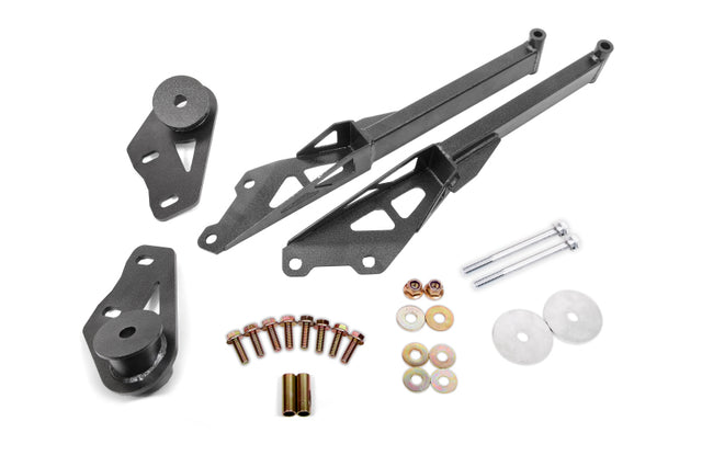 BMR 15-18 Ford Mustang S550 IRS Subframe Support Brace (Black Hammertone) BMR Suspension Chassis Bracing  AXOPROS