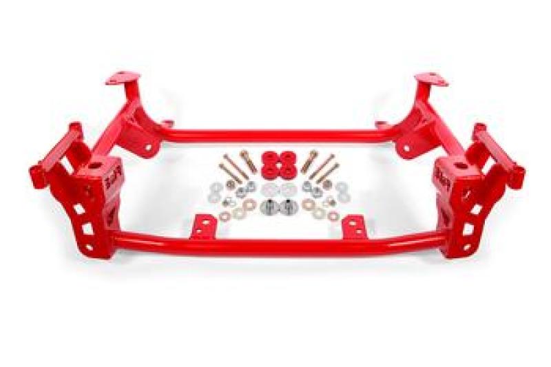 BMR 15-20 Ford Mustang Street Version (DOM) K-Member - Black Hammertone BMR Suspension Crossmembers  AXOPROS