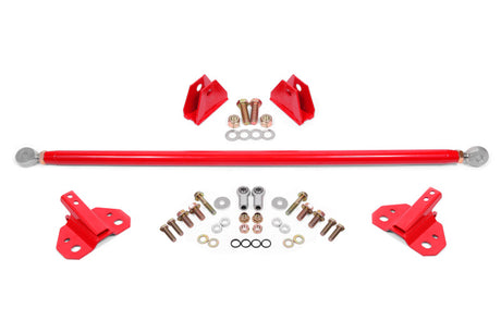BMR 15-23 Ford S550 Mustang Shock Mount Kit - Red BMR Suspension Shock Mounts & Camber Plates  AXOPROS