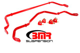 BMR 16-17 6th Gen Camaro Front & Rear Sway Bar Kit w/ Bushings - Red BMR Suspension Sway Bars  AXOPROS