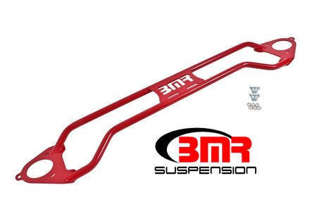 BMR 16-17 6th Gen Camaro Front Twin Tube Design Strut Tower Brace - Red BMR Suspension Strut Bars  AXOPROS