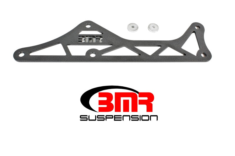 BMR 16-17 6th Gen Camaro Steel Driveshaft Tunnel Brace - Black Hammertone BMR Suspension Chassis Bracing  AXOPROS