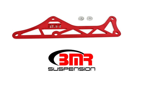 BMR 16-17 6th Gen Camaro Steel Driveshaft Tunnel Brace - Red BMR Suspension Chassis Bracing  AXOPROS