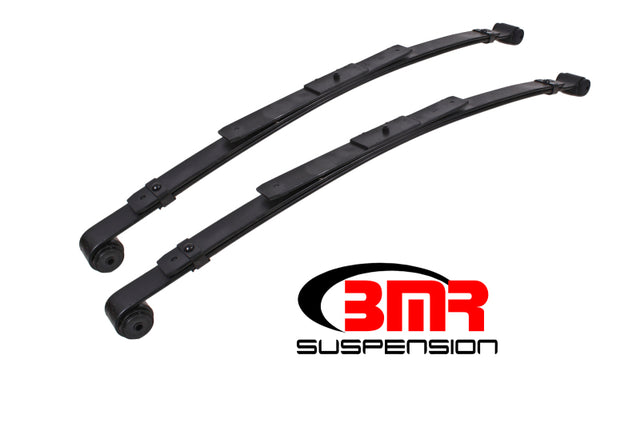 BMR 67-69 1st Gen F-Body Rear Lowering Leaf Springs (2in Drop) - Black BMR Suspension Leaf Springs & Accessories  AXOPROS