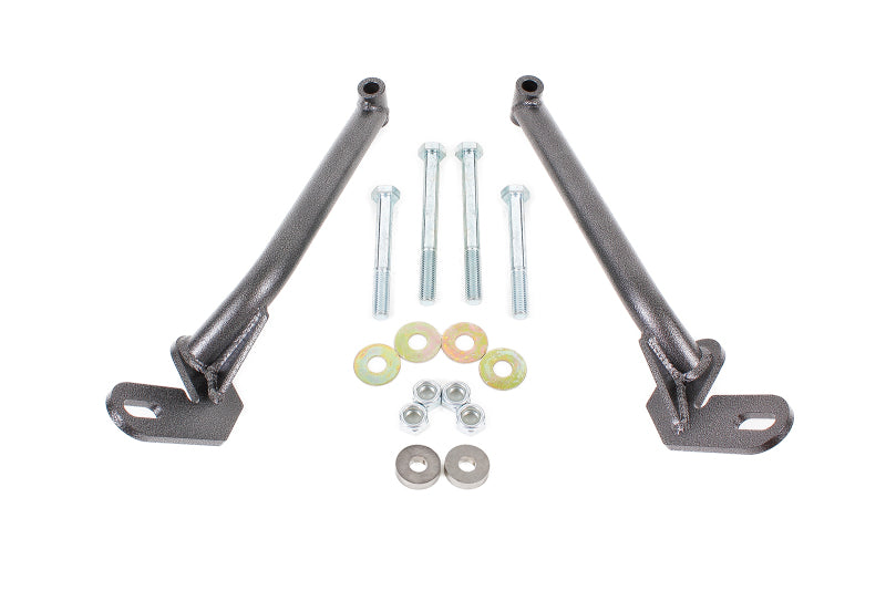BMR 78-87 G-Body Control Arm Reinforcement Braces - Black Hammertone BMR Suspension Control Arms  AXOPROS