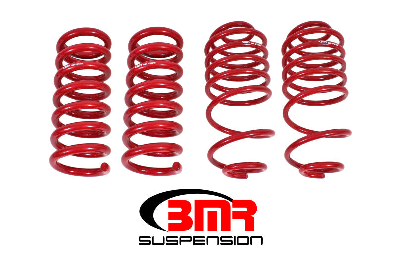 BMR 78-87 G-Body Lowering Spring Kit (Set Of 4) - Red BMR Suspension Lowering Springs  AXOPROS