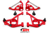 BMR 78-87 G-Body Upper And Lower A-Arm Kit - Red BMR Suspension Control Arms  AXOPROS