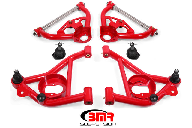 BMR 78-87 G-Body Upper And Lower A-Arm Kit - Red BMR Suspension Control Arms  AXOPROS