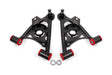 BMR 79-93 Fox Mustang Non-Adj Lower A-Arms Standard Ball Joint Spring Pocket - Black Hammertone BMR Suspension Control Arms  AXOPROS