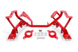 BMR 79-95 Ford Mustang K-Member Standard Version w/Spring Perches - Red BMR Suspension Crossmembers  AXOPROS