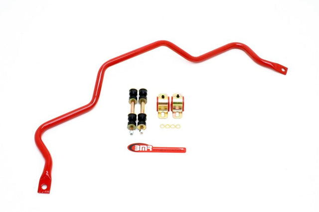 BMR 82-02 3rd Gen F-Body Rear Hollow 25mm Sway Bar Kit w/ Bushings - Red BMR Suspension Sway Bars  AXOPROS